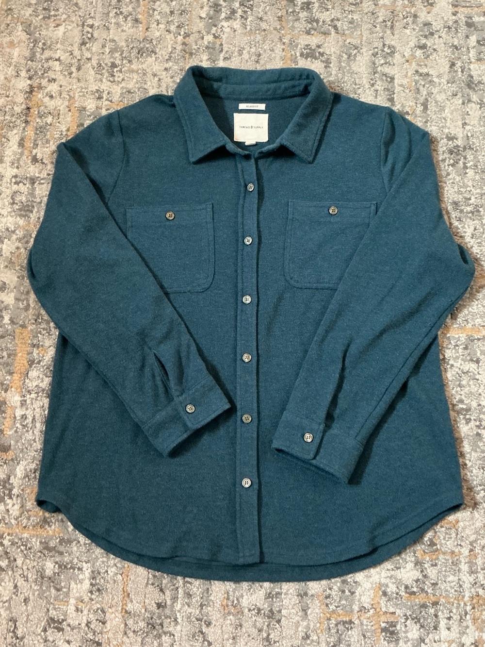 THREAD & SUPPLY FLEECE SHACKET! EUC! SIZE XL